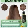 Conjunto de 3 Garrafas para Comércio Exterior Transfronteiriço de Shampoo Refrescante Hidratante Proteína Média Fragrância de Alecrim em Embalagem Inglesa