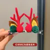 Diadema de Cabeza de Oso para Niños Tocado Navideño Regalo Pasador de Pelo de Lazo Femenino Pasador Accesorios para el Cabello Navideños