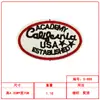 Parche de Bordado Plano Ovalado Bordado Inglés Parche Bordado por Computadora Se Puede Coser o Planchar para Decoración de Ropa, Bolsas, Sombreros