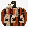 Rincón de Lectura de Halloween Popular de la Biblioteca Estante Adorno Fantasma Leyendo Pequeño Adorno de Madera Decoración de Regalo Festivo