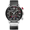 LIGE/LG8959 reloj de cuarzo para hombre transfronterizo reloj de pulsera deportivo multifuncional cronógrafo reloj impermeable