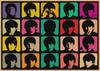 The Beatles Beatles Banda de Rock Póster de Papel Kraft Vintage Pintura Mural Decorativa para Bar Cafe 414