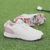 Ventas Directas de Fábrica Transfronterizo Nuevo Modelo de Pareja 2026 Hebilla Giratoria Entrenamiento al Aire Libre Hombres y Mujeres Antideslizante Resistente al Desgaste Zapatos de Golf