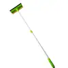 Raspador limpiacristales, para uso doméstico y de automóvil, mango de hierro extensible, herramienta para limpiar ventanas, rasqueta para limpiar y secar