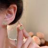 Aretes de Flores Dopamina Estilo Vacacional para Mujer Verano Dulce Elegante Combinan con Todo Aretes con Pin de Plata 925 de Sensación de Alta Gama