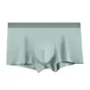 Roupa íntima masculina de algodão puro, antibacteriana 10A, algodão 50 fios, sem costura, respirável, boxer briefs