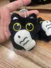 Nova Boneca Gato Preto Boneca de Pelúcia Pingente Gato Fofo Pingente para Bolsa de Bebê Presente para Casal Presente para Estudantes Ins