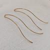 Joias Yingyi DIY Esqueleto de Asa de Cobre Puro Estilo Antigo Coroa de Cabelo Material para Adereço de Cabeça Hanfu Acessórios Espessura de 2mm