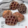 Virutas de Madera Cáscara de Nuez Material Planta Taibao Especimen Piña de Pino Paquete de Materiales de Flores Secas DIY Chen Mai Hecho a Mano Bellota Seca Marco de Fotos