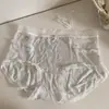 Novo Estilo Cintura Média Renda Vazada Lingerie Infantil Atacado Antibacteriana Sem Costura Macia Confortável Lingerie Sexy Feminina