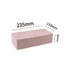 Caixa de lata quadrada de cor sólida para biscoitos, macarons, embalagem de panificação, caixa de presente para papelaria, joias, multifuncional