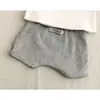 Ropa Infantil Coreana 2026 Verano Nuevo Estilo Niños y Niñas Leggings Delgados Cintura Elástica Pantalones Cortos Lisos de Color Sólido Moda Infantil