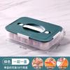 Contenedor de Huevos Transparente Retro de Moda Nicho Trendyy Caja de Almacenamiento de Plástico para Snacks de Huevo Suministros Ociosos