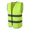 Chaleco reflectante LIKAI para trabajadores, chaleco transpirable, ropa de seguridad para montar a caballo, ropa de saneamiento, tráfico, construcción, ropa imprimible