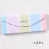 Atacado personalizado masculino e feminino estudante Coreia do Sul pequeno fresco fofo personalidade criativa portátil dobrável triângulo caixa de óculos fabricantes