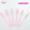 Fabricante de Herramientas de Belleza Brocha de Maquillaje Herramienta de Maquillaje Desechable Varilla de Cristal Brocha para Pestañas Nylon Sólido Modelo Portátil