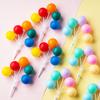 Confissão Balão Decoração de Bolo Plug-In Popular Ins Fofo Colorido Buquê de Bolas Aniversário Acessórios de Confeitaria Enfeites