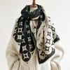 Bufanda jacquard de estilo vintage, elegante, con patrón de diamantes, un chic chal corto con borlas, calentador de cuello cálido para mujer otoño/invierno 2026