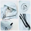 Chaqueta impermeable de plumón estilo Luotuo para mujer tres en uno 2026 nuevo estilo invierno ropa de trabajo exterior se puede imprimir LOGOTIPO