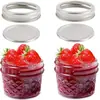 Amazon Spot 100ml Frasco de Mason Botella Nido de Pájaro Taza de Empaque de Caviar Taza de Velas Frasco de Mason para Dulces En Stock