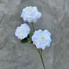 Flor Artificial de Nuevo Estilo con Pétalos que se Levantan, Flor Rosa para Decoración de Boda, Flor Falsa para Decoración de Boda