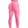 Amazon Wish Pantalones de Burbujas de Secado Rápido para Fitness Yoga Levantamiento de Glúteos para Mujer, Tejido Jacquard, Pantalones Largos Multicolor, Transpirables y Cómodos