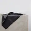 Servilletas de Lino Puro Hechas a Medida, Paños de Cocina, Paños de Limpieza, Paños de Té, Lino Francés de Color Sólido con Patrón de Gota de Lluvia, Toallas de Mano Colgables