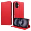 Adecuado para funda de teléfono móvil Iphone16, Funda de cuero de microfibra retro Apple 17Promax, Funda protectora con tapa abatible magnética Air