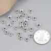 S925 Sterling Silver Floret Toray Acessórios Retro Light Small Flower Hat Acessórios DIY Handmade Crystal Spacer Gasket