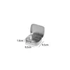Caja Metálica de Plata Multiespecificación Dulces Regalo Unidad USB Insignia Almacenamiento Caja de Hierro Caja Vacía En Stock Mayoreo