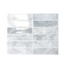 Adesivo de Parede Estereoscópico 3D para Decoração de Parede, Adesivo de Azulejo Impermeável e Resistente a Manchas para Banheiro, Adesivo de Parede Autoadesivo Mosaico Cristal Epóxi