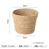 Oso de Peluche Castaño Famoso en Internet Cesta de Abrazos Floristería Té de Burbujas Cesta de Flores de Mano Herramienta para Arreglos Florales Cesta de Flores de Paja de Oso Pequeño