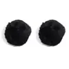 Bola de pelo de color cinturón de pelo de visón cuerda colgante llavero bolso pendiente colgante juguete de peluche zapato sombrero cuerda para la cabeza accesorios