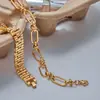 Jieding Pulseira Cubana de Aço Inoxidável Europeia e Americana Pulseira de Luxo Leve Sensação de Alto Padrão Titânio Sem Cor Aço Joias Femininas Nicho Transfronteiriço
