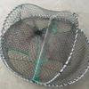 Ventas Directas de Fábrica de Trampas para Cangrejos con Forma de Lingote Hechas a Medida, Trampas para Cangrejos Engrosadas, Trampas de Pesca para Uso en el Mar, Trampas Cesta de Flor de Caracola, Trampas para Langosta Negras al por Mayor
