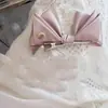 Estilo Coreano Lujo Ligero Sentido de Atmósfera Tres Dimensiones Lazo Grande Dulce Pequeño Estilo Chanel Pinza de Pato Elegante Pasador Pinza Lateral de Mariposa para Mujer