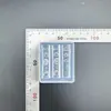 Alta permeabilidad arte de uñas ballet viaje oso gato de baño fiesta de té serie molde herramientas para joyas de arte de uñas DIY silicona