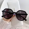 Nuevas gafas de sol de moda de estilo coreano ins de montura grande Tendencia popular en internet Personalizadas Sencillas de calle para mujer Venta al por mayor de gafas de sol