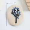 Nuevo Parche de Tela Bordado Retro Tulipán Lindo Mariposa Accesorios para Ropa Accesorios Hechos a Mano DIY Parche Bordado