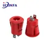 Enchufe de Alimentación DC-022G-5521-5525 DC Alta Corriente Interfaz Vertical Agujero Redondo Enchufe de Alimentación DC de Colores