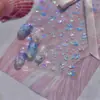 Tomoni y No Pierdas Pegatina Metálica para Uñas Material de Pegatina Estéreo para Uñas Sentido Avanzado Peces del Océano Joyería ms813