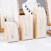 Estante de Exhibición de Joyería Coreana Estante para Collares Juego de Estantes para Anillos Pendientes Pulseras Estante de Almacenamiento Accesorios y Adornos para Exhibición en Mostrador