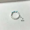 Anillo elástico para el día a día, Nuevo anillo de dedo índice con cuentas estilo chino, Venta directa de fábrica, Venta al por mayor, Anillo elástico de dropshipping