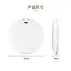 Espejo de Maquillaje LED Plegable Portátil Más Vendido Transfronterizo 1X/5X Doble Cara con Interruptor de Sensor Hall, Espejo de Maquillaje de Bolsillo