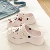 Sandalias de Playa de Verano para Mujer, Dulces y Frescas, Versátiles y Duraderas, Zuecos de Eva con Punta Cerrada
