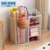 Cesta de Armazenamento para Tapete de Yoga com Rodas, Rack de Armazenamento para Equipamentos Esportivos e de Fitness, Suporte para Halteres, Rack de Armazenamento para Raquetes de Badminton e Bola de Basquete