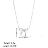 Collar con colgante de mariposa de sentido avanzado cadena para el cuello cadena para la clavícula no se decolora versión coreana de venta directa de fábrica