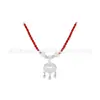 Collar de Plata Pura 999 Candado de Paz y Fortuna con Colgante de Candado de Longevidad de Campana Hueca, Cadena para Suéter Estilo Chino al por Mayor, Disponible para Dropshipping