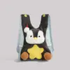 Bolsa de Pingüino de Peluche para Niños Bolso Cruzado de Hombro Único Personalizado Mochila Multifuncional Linda y Adorable Bolsa Escolar para Estudiantes Venta al por Mayor