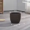 Vaso de Flores Respirável de Argila Roxa Grande para Plantas Verdes, Adequado para Jardins Externos, Pátios e Salas de Estar, Vaso de Cerâmica Grossa de Grande Diâmetro, Liquidação